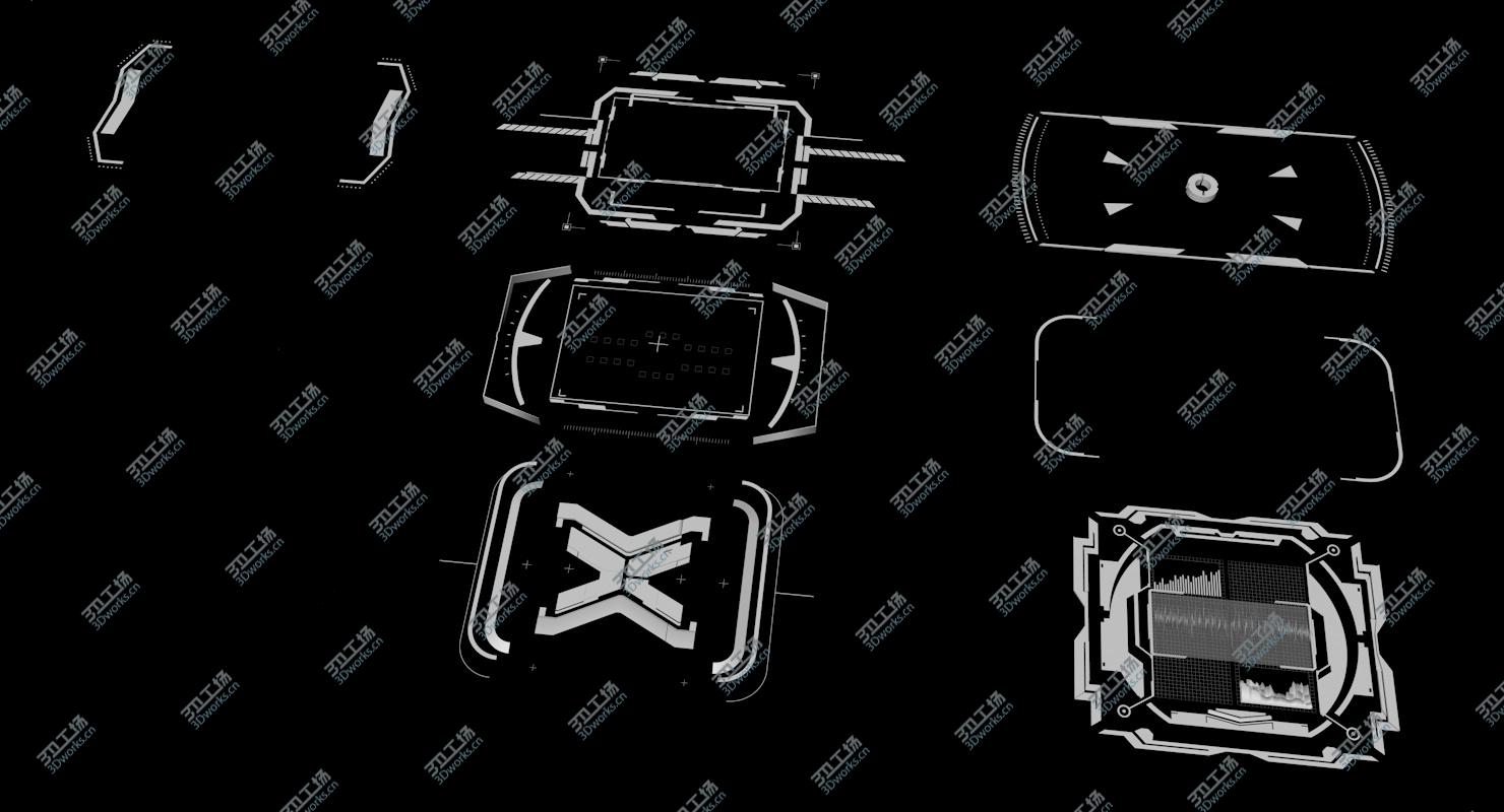 images/goods_img/20210313/Sci-Fi Hud Elements Bonus model/4.jpg